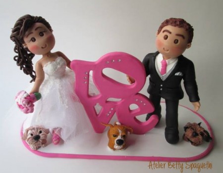 noivinhos personalizados LOVE